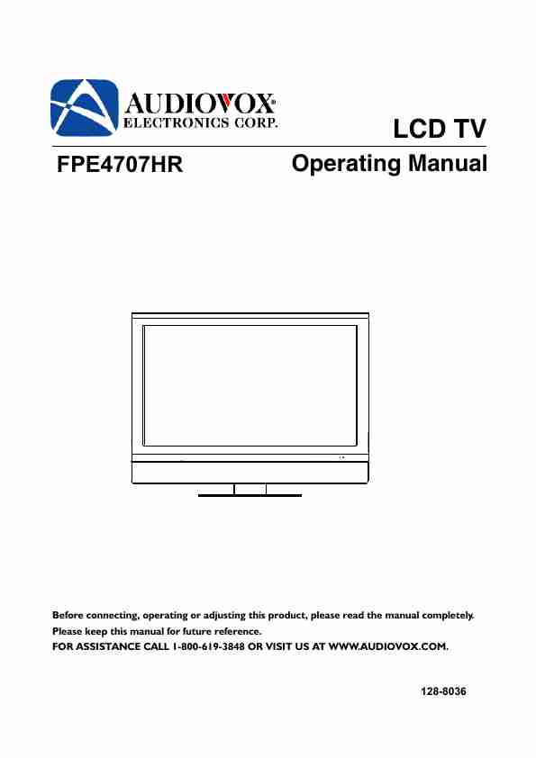 Audiovox Flat Panel Television FPE4707HR-page_pdf